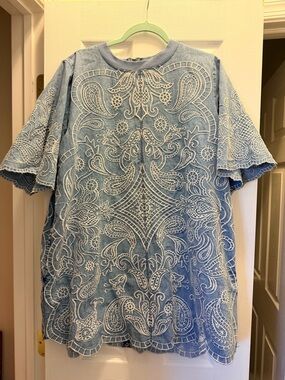 Free people  Light Blue dress gorgeous!